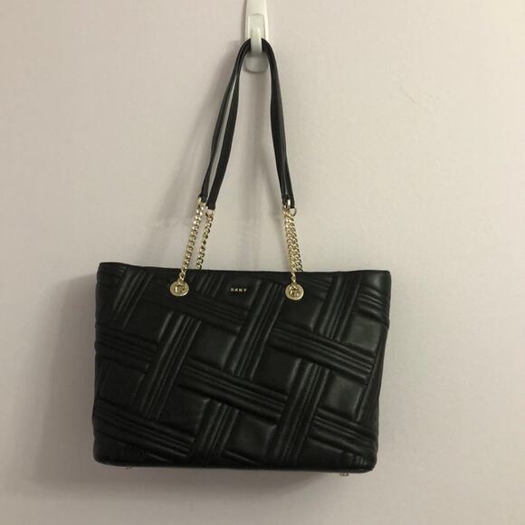 DKNY Allen Medium Chain Tote - Picture 1 of 8
